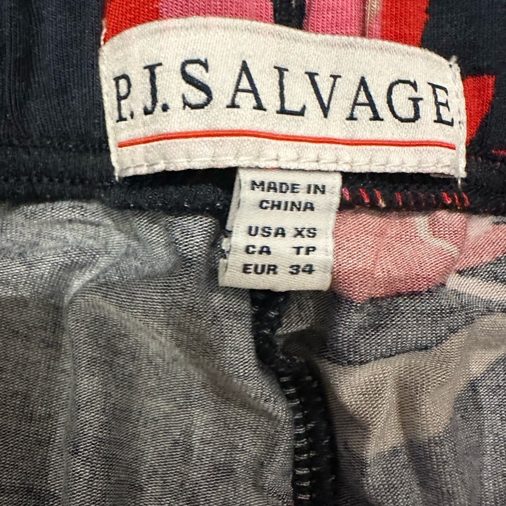 NWT PJ Salvage Botanical Dreams Pajama Pants in Navy - Picture 6 of 8